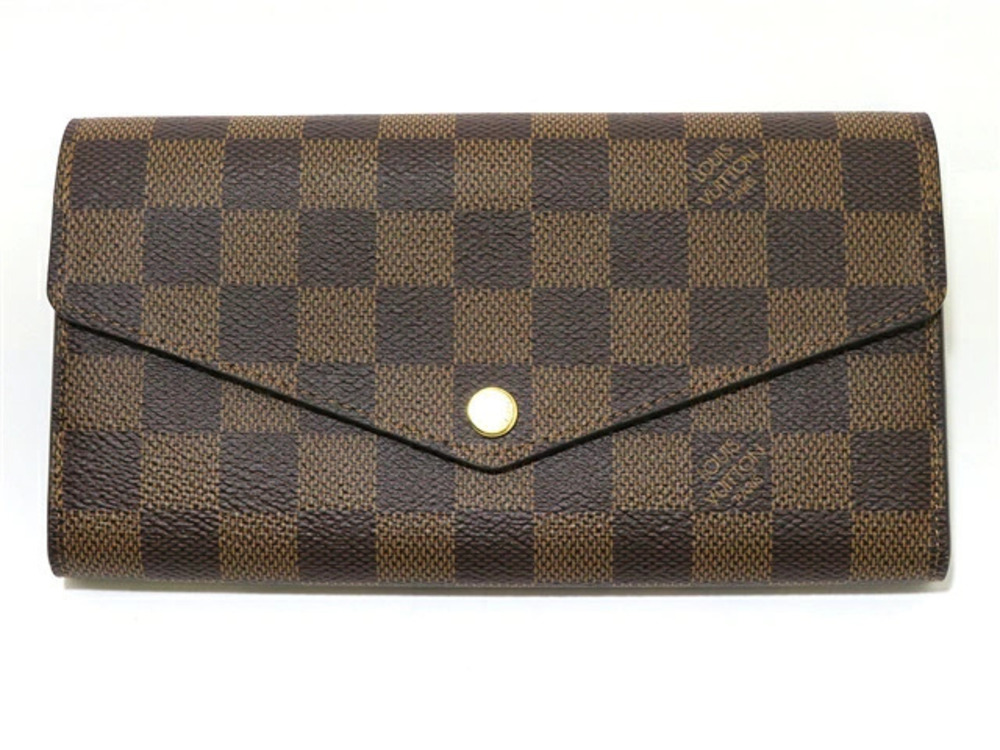 LOUIS VUITTON Portefeuille Sarah Long Wallet Damier AH
